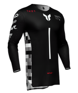 Thor 2025 Sportmode Riot Black/Red Jersey