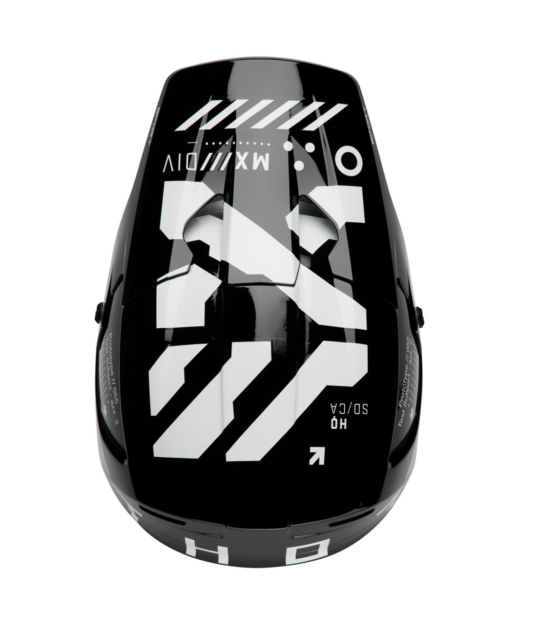 Thor 2026 Reflex Sport Strike Gloss Black/Red Helmet
