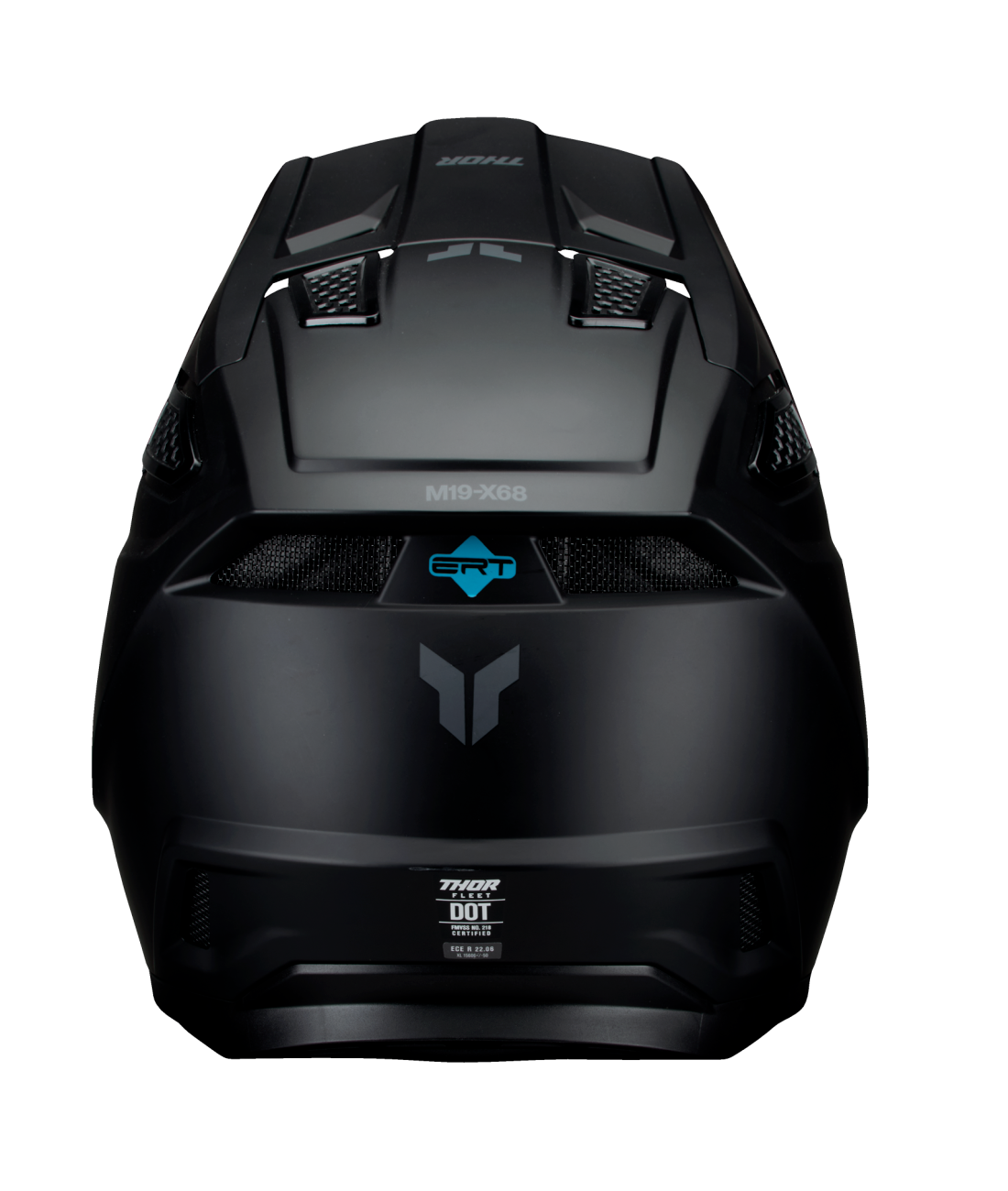 Thor 2026 Fleet Matte Blackout Helmet