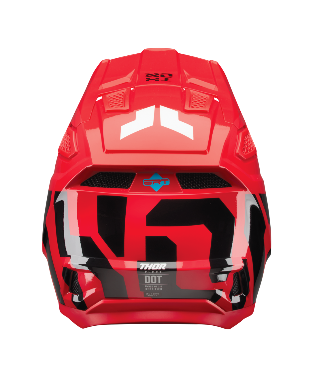 Thor 2026 Fleet Forge Gloss Red Helmet