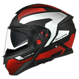 SMK Gullwing Sonic Matte Black/Red/White MA231 Helmet