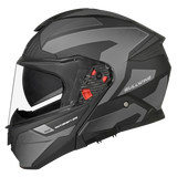 SMK Gullwing Sonic Matte Black/Grey MA266 Helmet