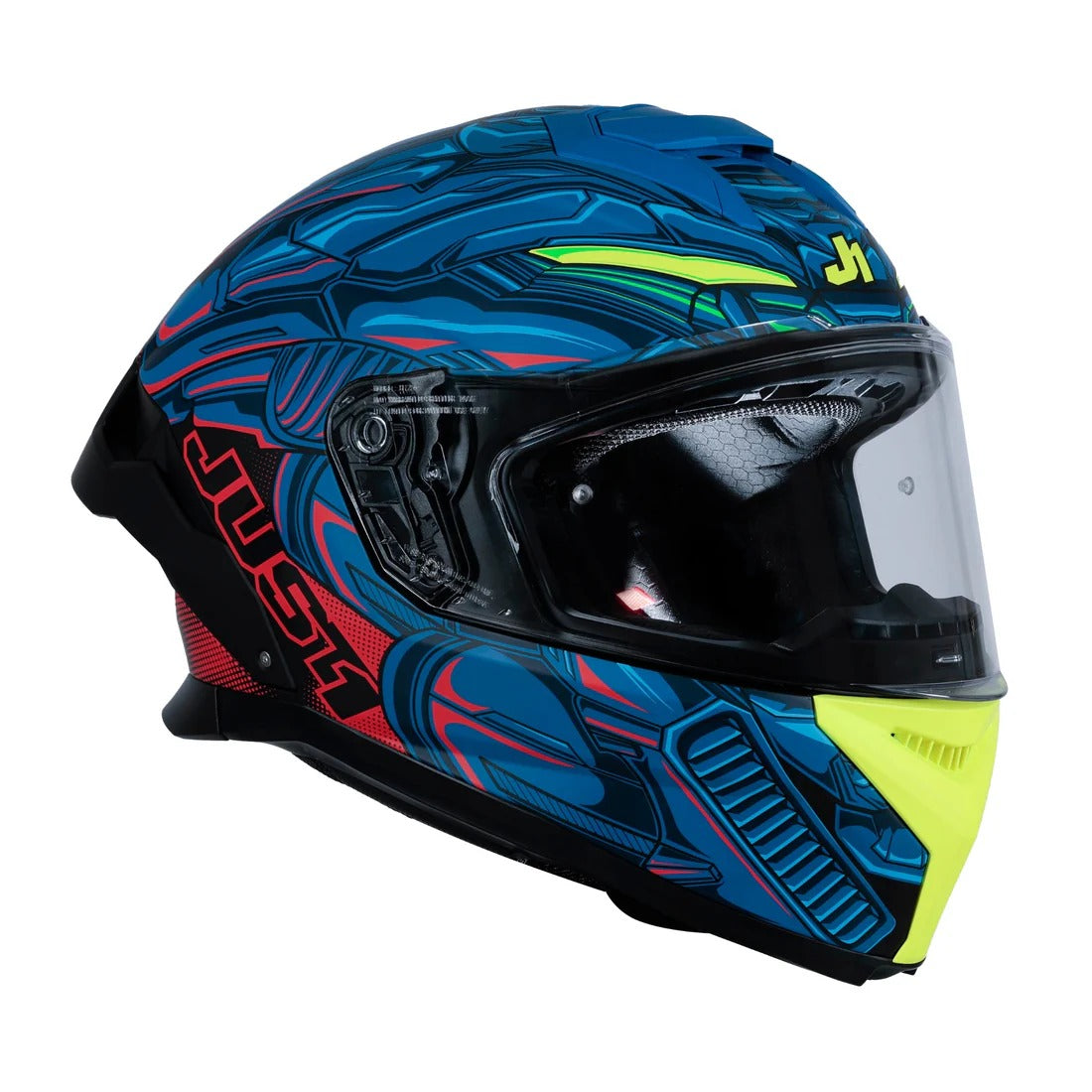 Just1 J-STR Titan Matte Blue/Red/Black Helmet