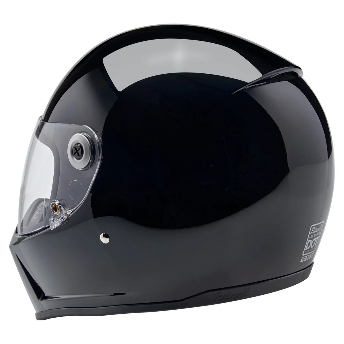 Biltwell Lane Splitter Gloss Black Helmet