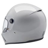 Biltwell Lane Splitter Gloss White Helmet