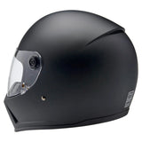 Biltwell Lane Splitter Flat Black Helmet