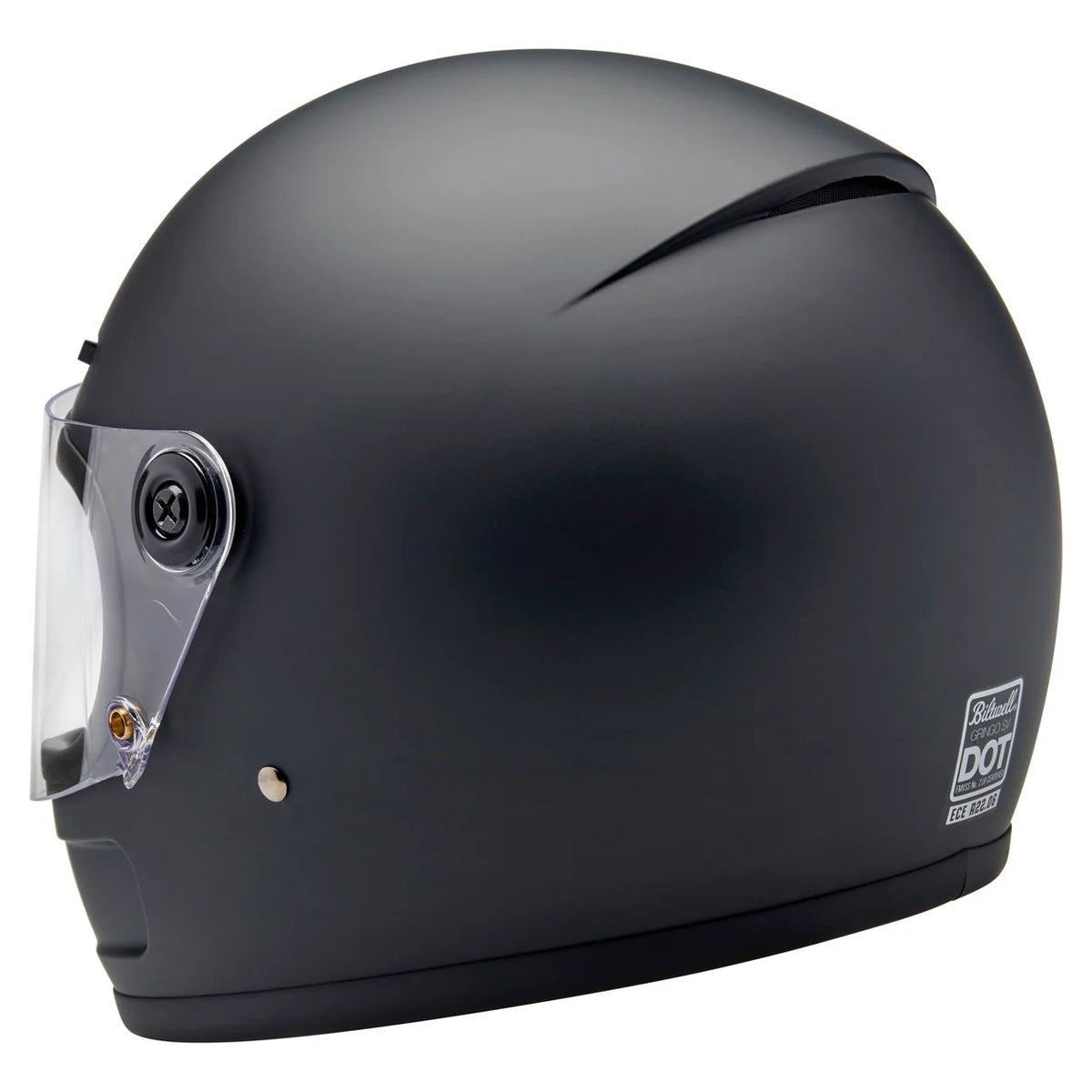 Biltwell Gringo SV Flat Black Helmet