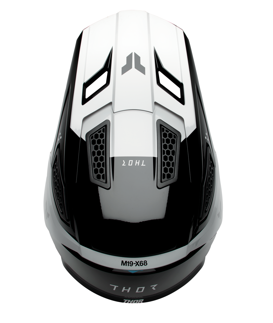 Thor 2026 Fleet Storm Gloss Black/White Helmet