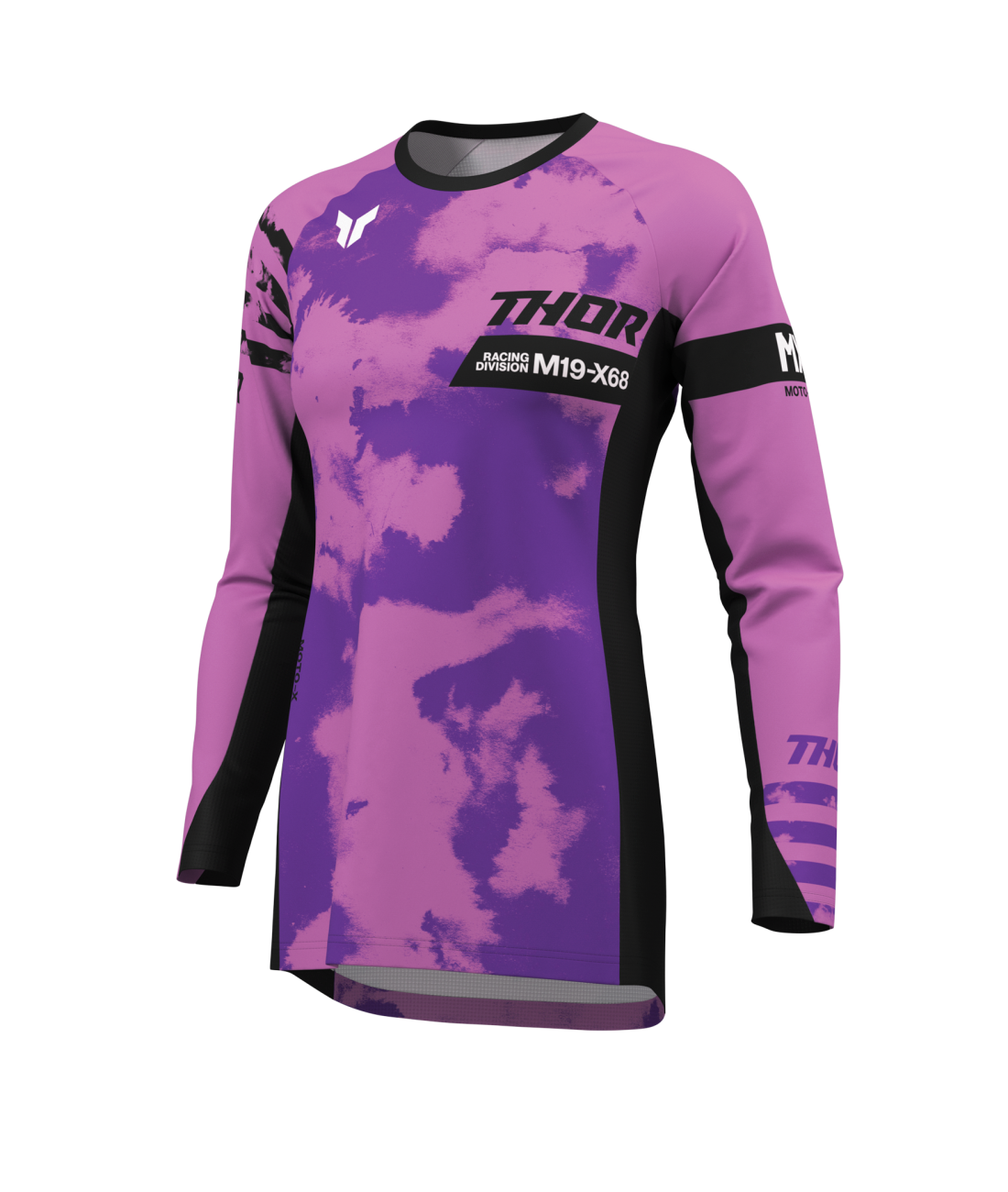 Thor 2026 Launchmode Bleach Black/Orchid Womens Jersey