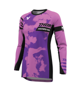 Thor 2026 Launchmode Bleach Black/Orchid Womens Jersey