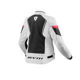 REV'IT! Control Air H2O White/Black Womens Textile Jacket