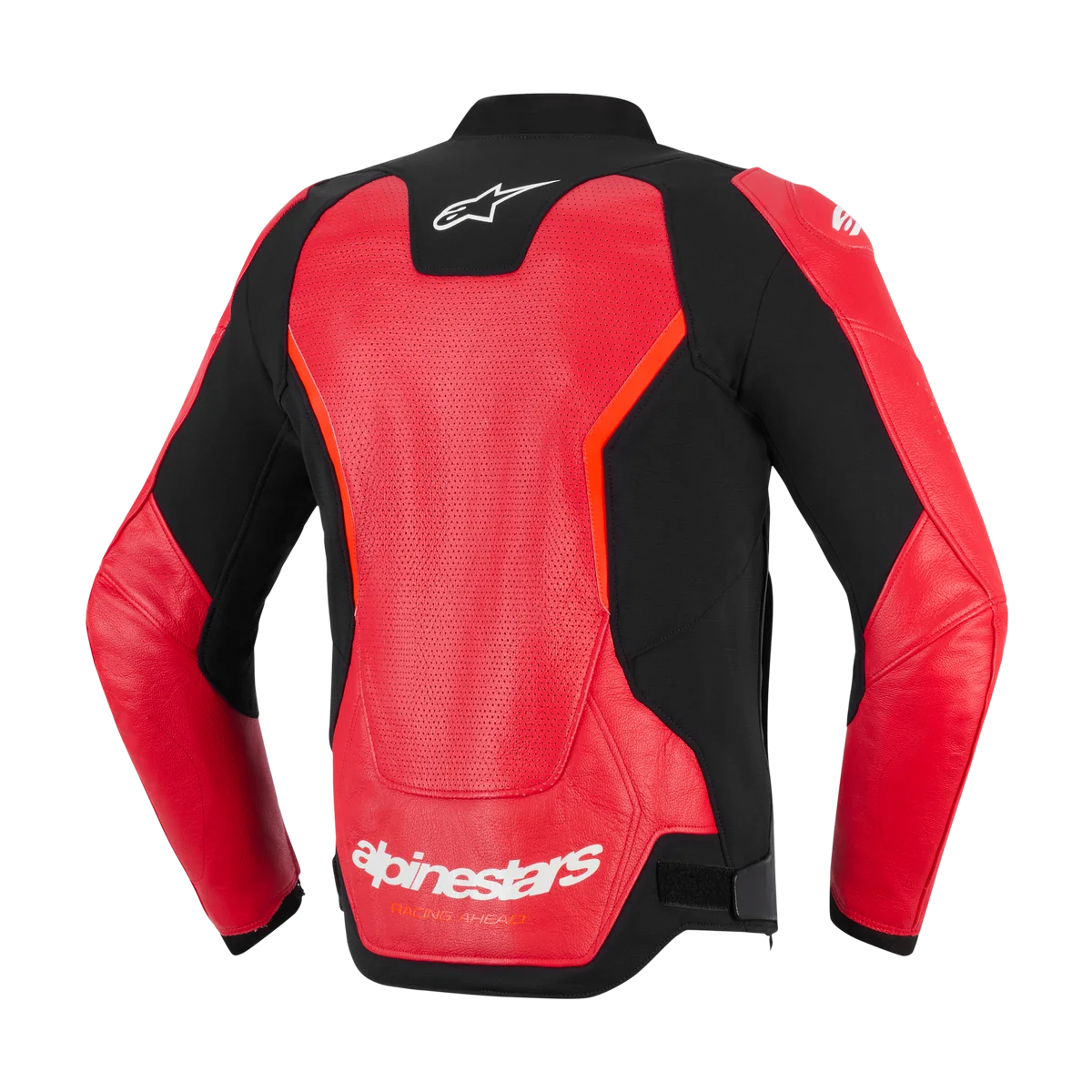 Alpinestars GP Force V2 Air Leather Red/Fluro Red Jacket