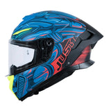 Just1 J-STR Titan Matte Blue/Red/Black Helmet