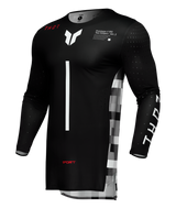 Thor 2025 Sportmode Riot Black/Red Jersey