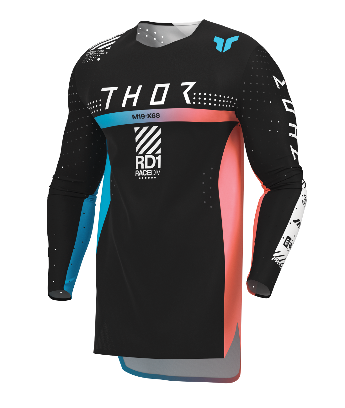 Thor 2026 Sportmode Synth Black Jersey