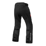REV'IT! Tornado 4 H2O Black Short Leg Textile Pants