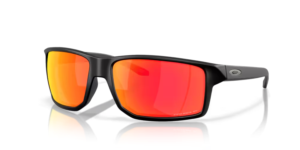 Oakley Gibston XL Sunglasses w/Matte Black Frame & Prizm Ruby Polarized Lenses