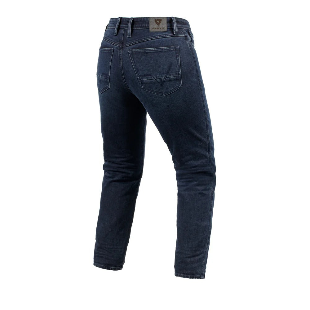 REV'IT! Violet BF Dark Blue/Black Standard Leg Womens Jeans