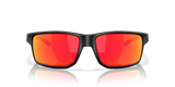 Oakley Gibston XL Sunglasses w/Matte Black Frame & Prizm Ruby Polarized Lenses