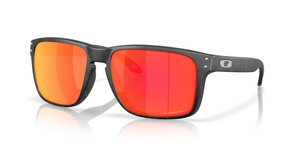 Oakley Holbrook XXL Sunglasses w/Matte Black Camo Frame & Prizm Ruby Lenses