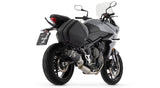 Arrow 71504VAN Veloce Stainless Steel Full Exhaust System w/Aluminium Dark Muffler & Carbon End Cap for Triumph Tiger 660 22-24