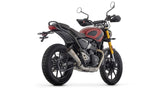 Arrow 71974PRI Pro-Race Nichrom Slip-On Muffler w/Steel End Cap for Triumph Scrambler 400 X/Speed 400 24-25