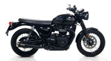 Arrow 71853PRN Pro-Race Nichrom Dark Slip-On Mufflers for Triumph Bonneville T100 17-20/Bonneville T120 16-19