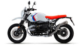 Arrow 71941PRI Pro-Race Nichrom Silver Slip-On Muffler w/Stainless Steel End Cap for BMW R Nine T Urban GS 21-24