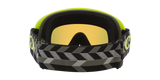 Oakley O-Frame MX Goggles w/Black Empire Strap & Fire Iridium Lenses