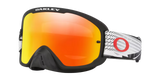 Oakley O-Frame 2.0 PRO MX Goggles w/Black Forge Strap & Fire Iridium Lenses