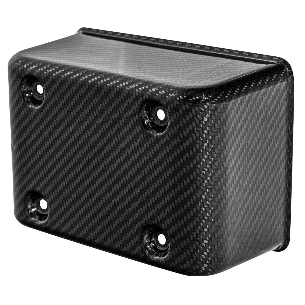 Saddlemen SAD-CF-899-04-003 Carbon Electrical Panel/Fuse Box Cover Gloss Finish for Harley-Davidson Dyna 99-03 Models