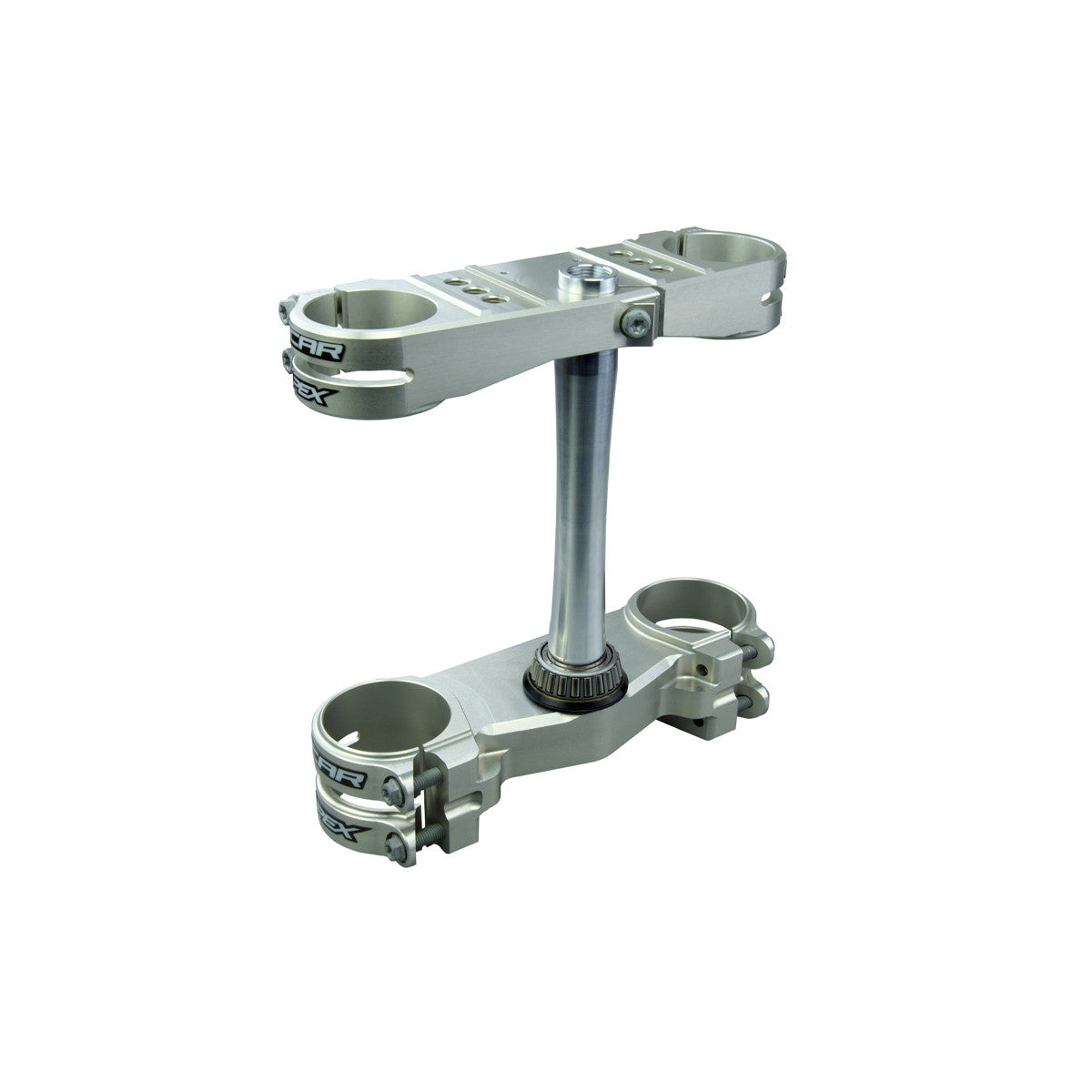 Scar S2421X Apex Triple Clamps Silver (22mm Offset) for Honda CRF250R/CRF250RX 22-25/CRF450R/CRF450RX 21-25