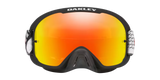 Oakley O-Frame 2.0 PRO MX Goggles w/Black Forge Strap & Fire Iridium Lenses