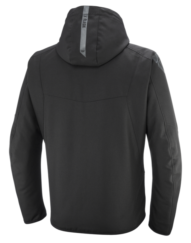 Ixon Fierce WP Black Textile Hoodie Jacket