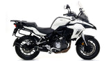 Arrow 71878AKN Race-Tech Aluminium Dark Slip-On Muffler w/Carbon End Cap for Benelli TRK502 17-20