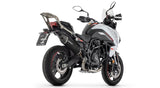 Arrow 71960AKN Indy Race Evo Aluminium Dark Slip-On Muffler w/Carbon End Cap for Benelli TRK 702/TRK 702X 23-Up