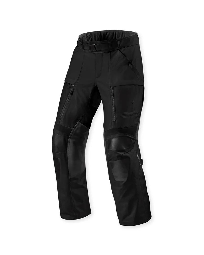 REV'IT! Sand 5 H2O Black Standard Leg Textile Pants