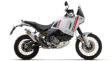 Arrow 72638AO Indy Race Aluminium Slip-On Muffler w/Steel End Cap for Ducati Desert X 950 22-25