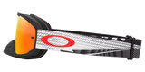 Oakley O-Frame 2.0 PRO MX Goggles w/Black Forge Strap & Fire Iridium Lenses