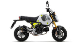Arrow 52511XKN X-Kone Nichrom Dark Slip-On Muffler w/Carbon End Cap for Honda MSX 125 Grom 21-24