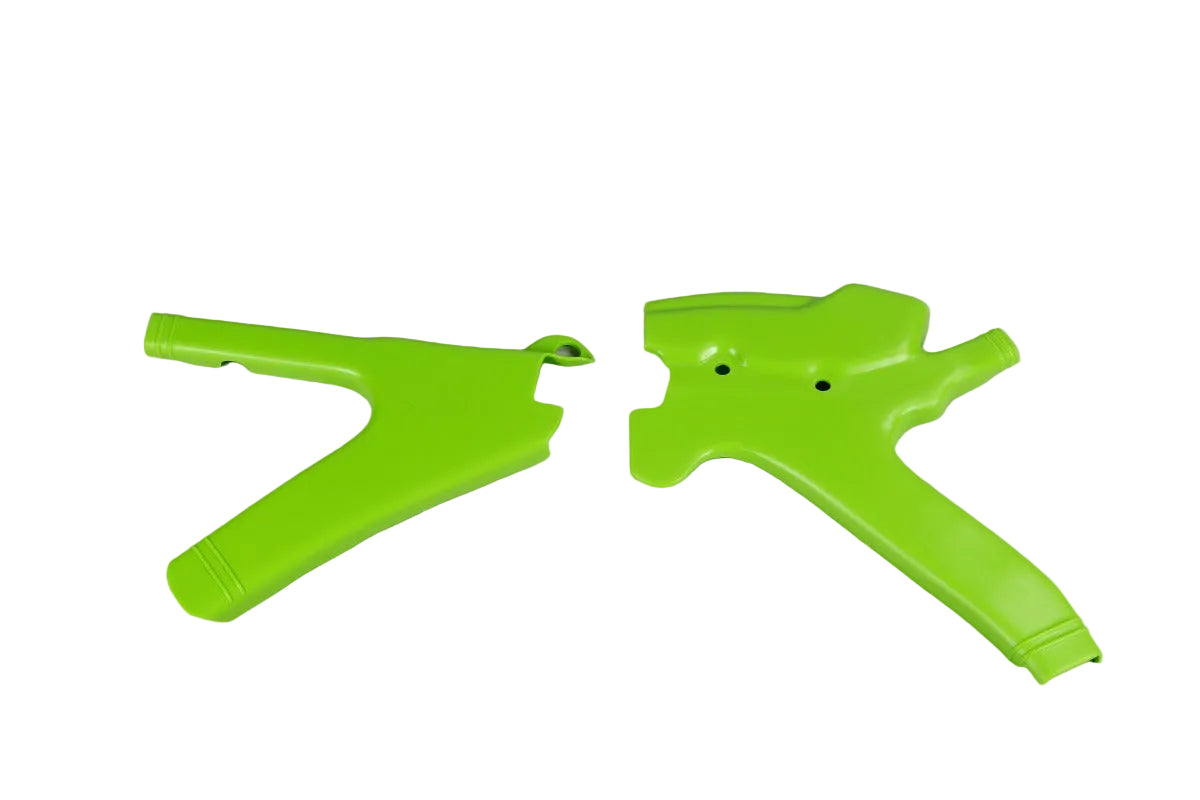 UFO Frame Guards Green for Kawasaki KX 125/KX 250 92-93