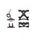 Rizoma Fox License Plate Support Kit Black w/Tail Light for BMW R NineT/Pure/Racer/Urban G/S/Scrambler 14-20
