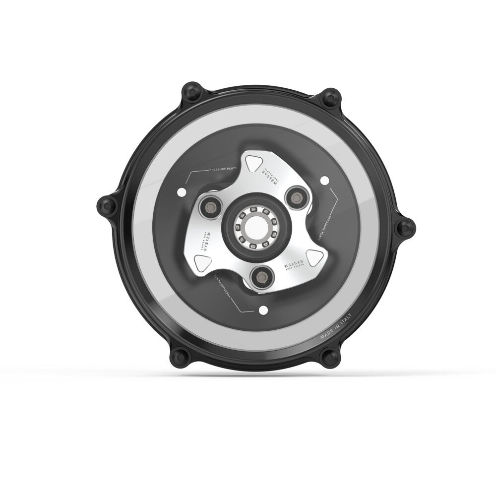 Rizoma R-ZDM181A Clutch Cover Silver for Ducati V4 Models