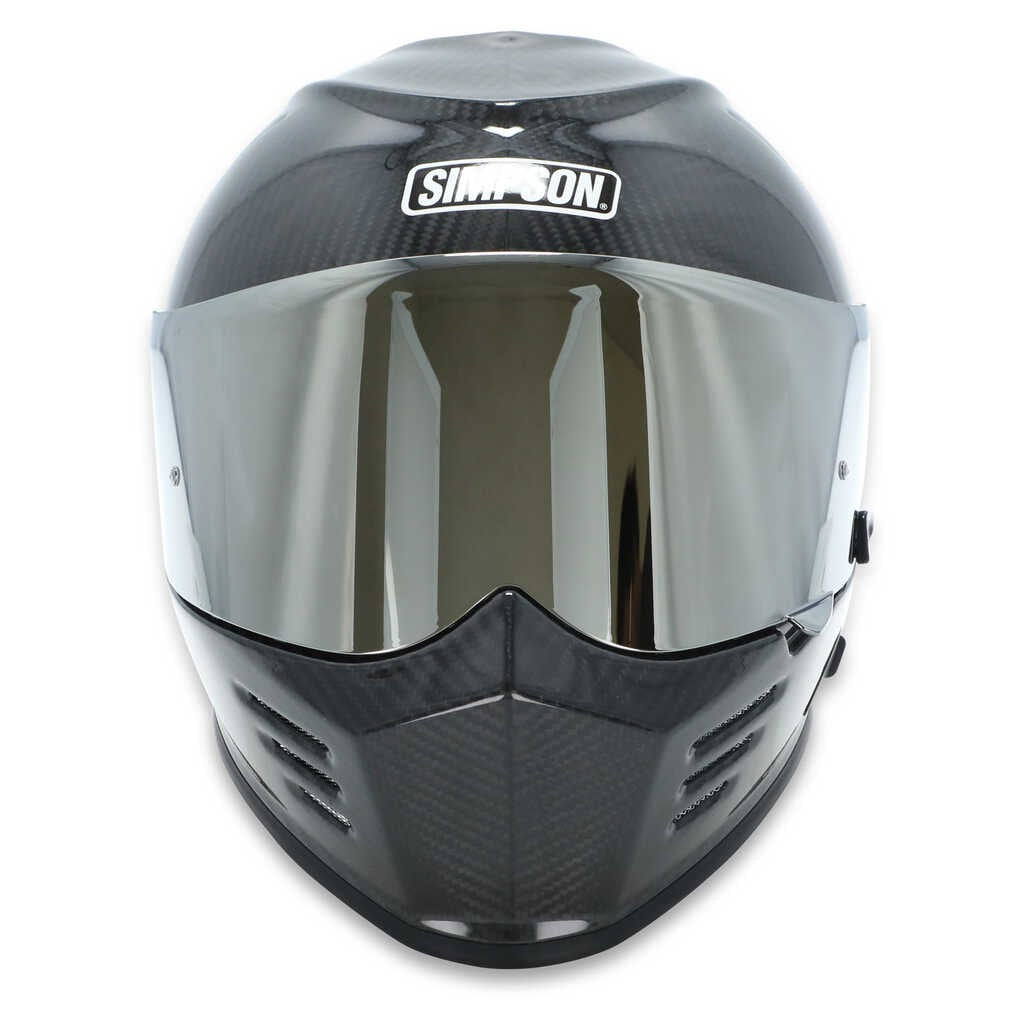 ★17日迄の特価★SIMPSON ヴェノム(ゴーストバンディット)CARBON カーボンXXL(63-64) SIMPSON（シンプソン） VENOM CARBON カーボンヘルメット : ユーロ