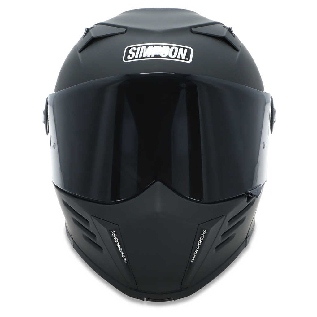 Simpson Darksome Matte Black Helmet
