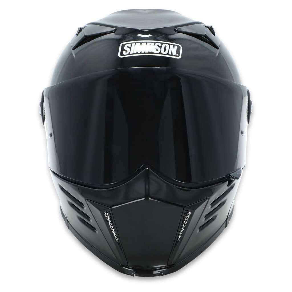 Simpson Darksome Black Helmet