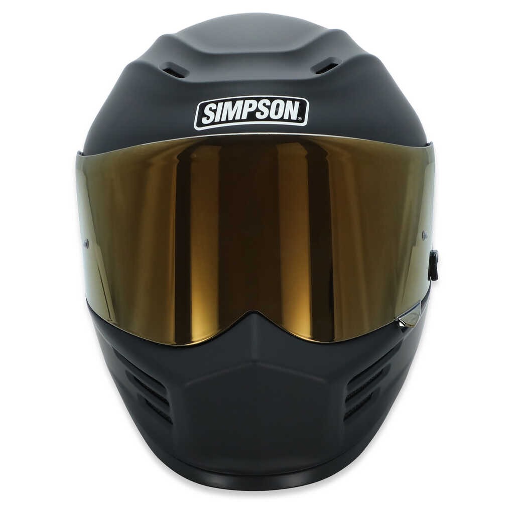 Simpson Speed Matte Black Helmet
