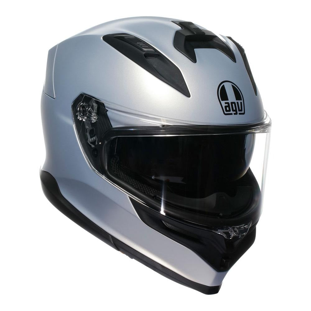 AGV K7 Matte Prisma Silver Helmet