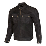 Merlin Shenstone II Air D3O Black Wax Cotton Jacket