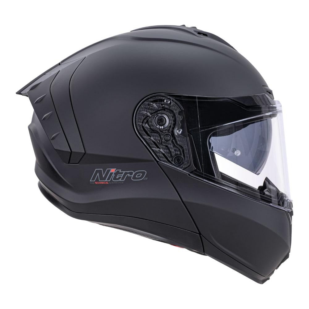 Nitro F920 DVS Turismo Satin Black Modular Helmet